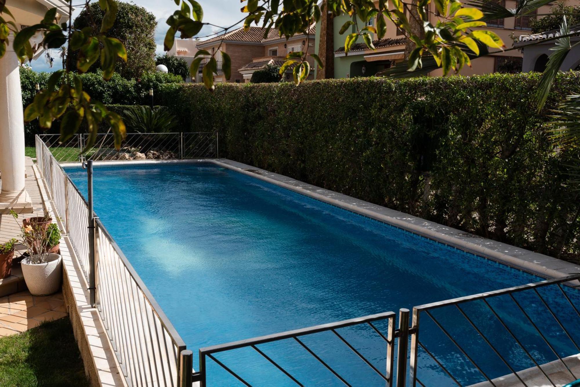 Experience Valencia Luxury Chalet Puig Val Con Piscina Exterior foto