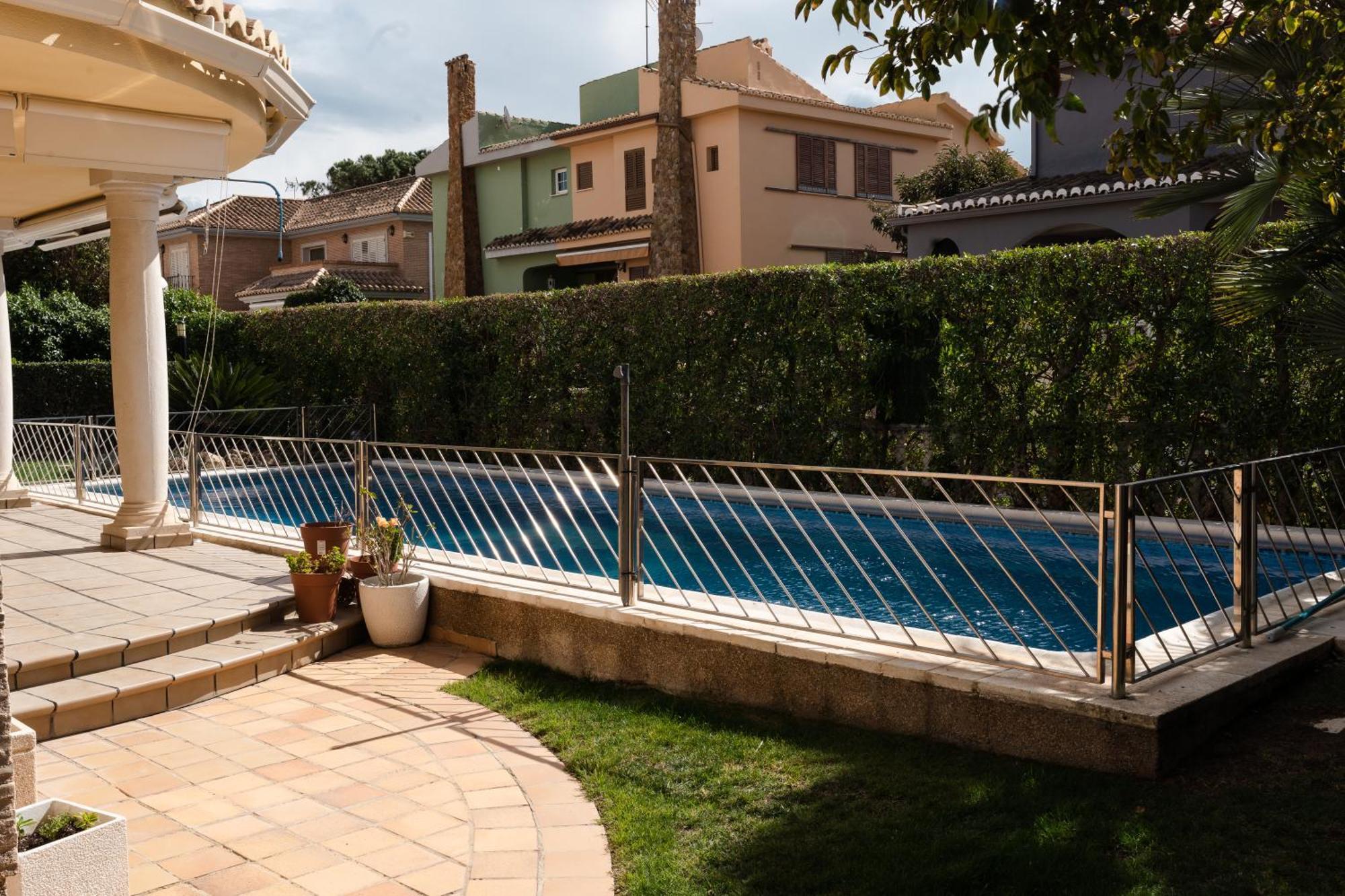 Experience Valencia Luxury Chalet Puig Val Con Piscina Exterior foto